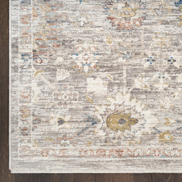 nourison antique fusion anf05 grey rug