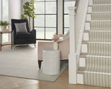 rugs done right custom roxbury stripe roxst metallic rug