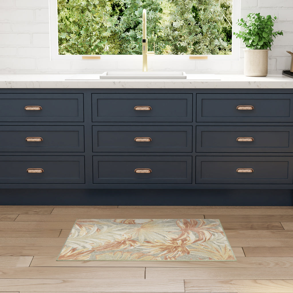 nourison aloha alh43 sage rose rug