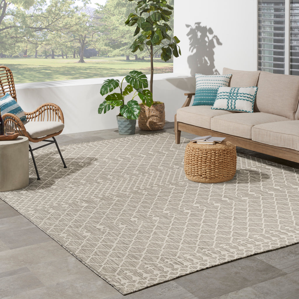 nourison positano pos02 light grey rug