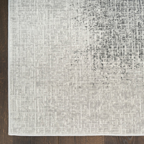 nourison grand street grn03 light grey rug