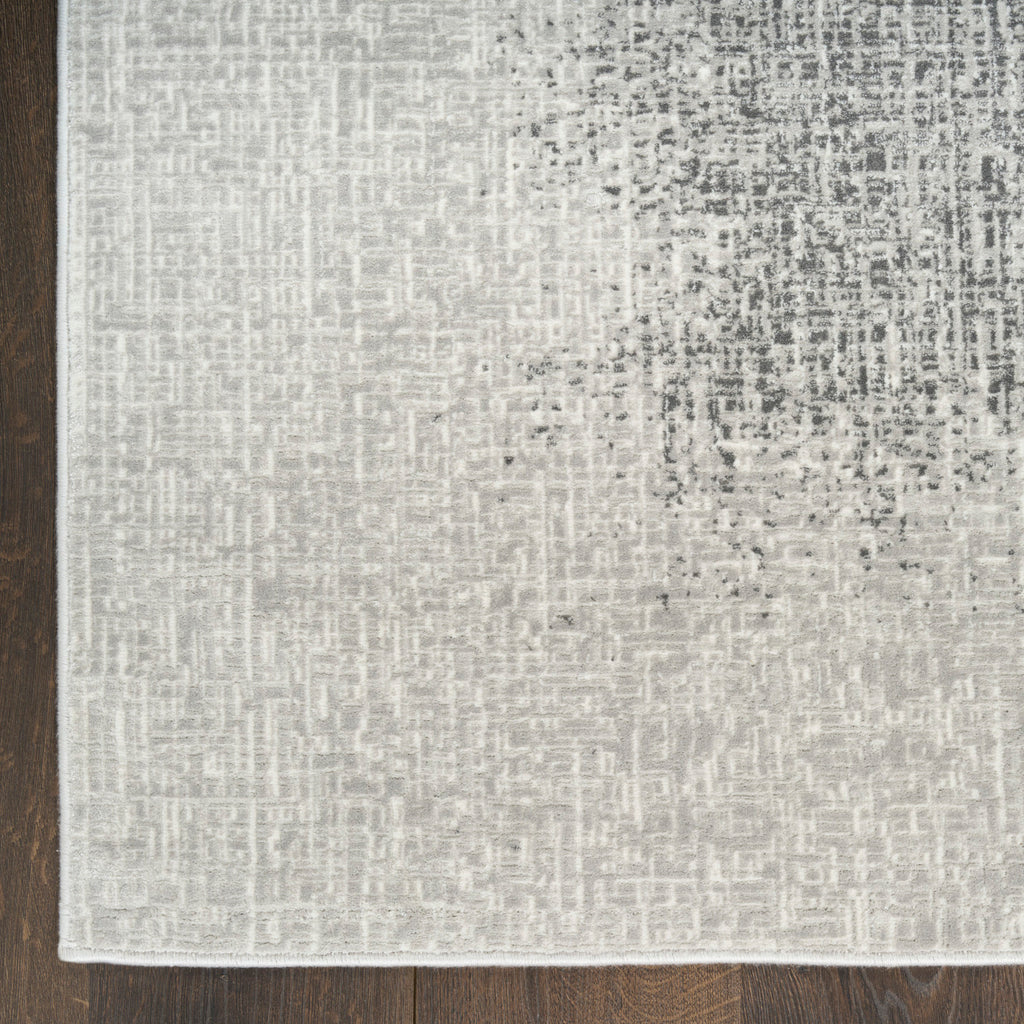 nourison grand street grn03 light grey rug