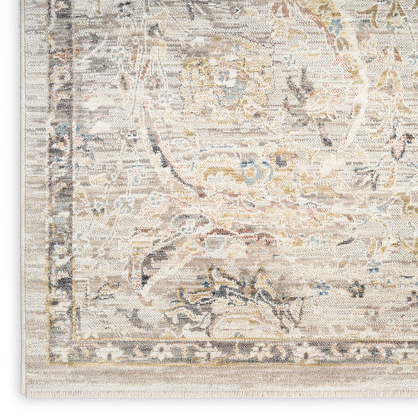 nourison antique fusion anf03 light grey rug