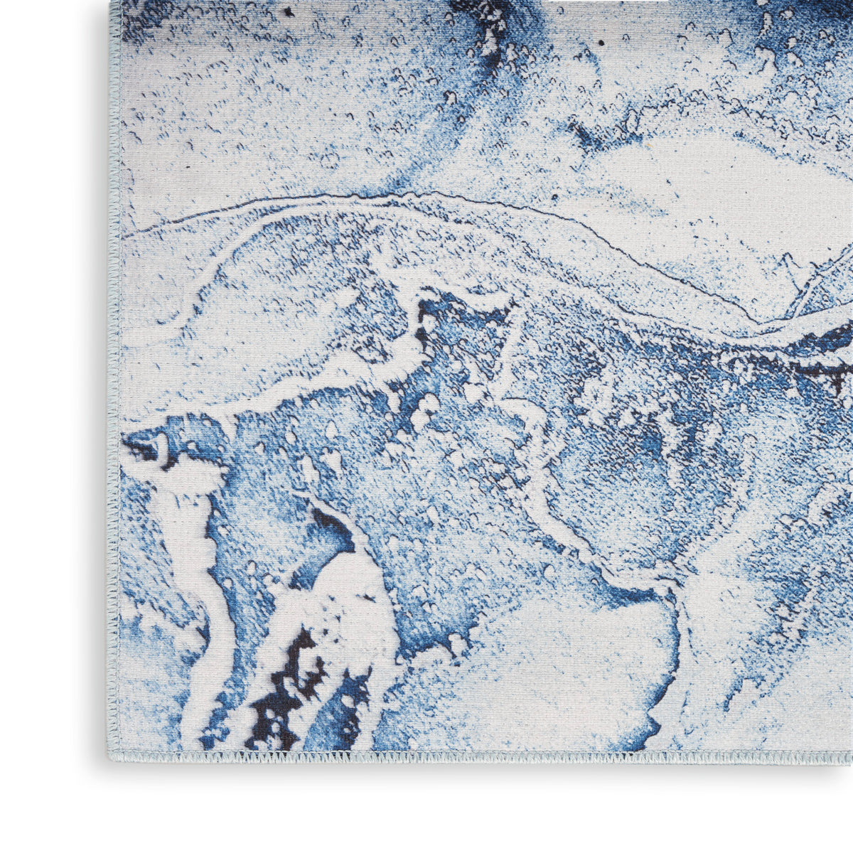 nourison daydream ddr01 ivory blue rug