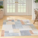 nourison astra machine washable asw09 multicolor rug