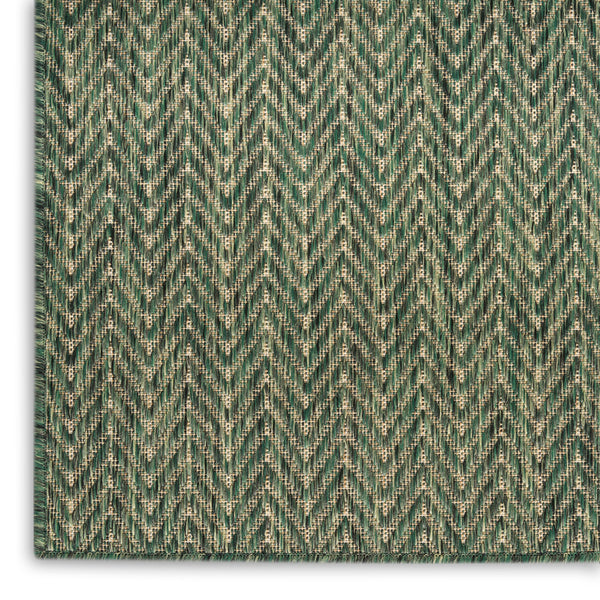 nourison horizon indoor outdoor hoz02 green rug