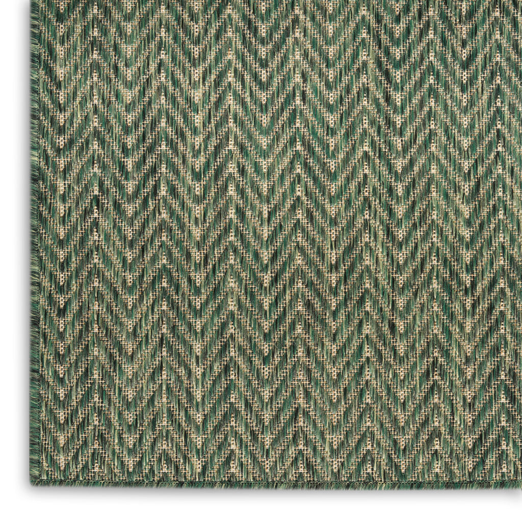 nourison horizon indoor outdoor hoz02 green rug