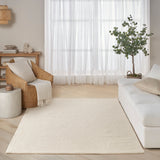 nourison pure angles ang01 ivory rug