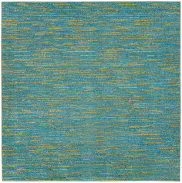 nourison nourison essentials nre01 blue green rug