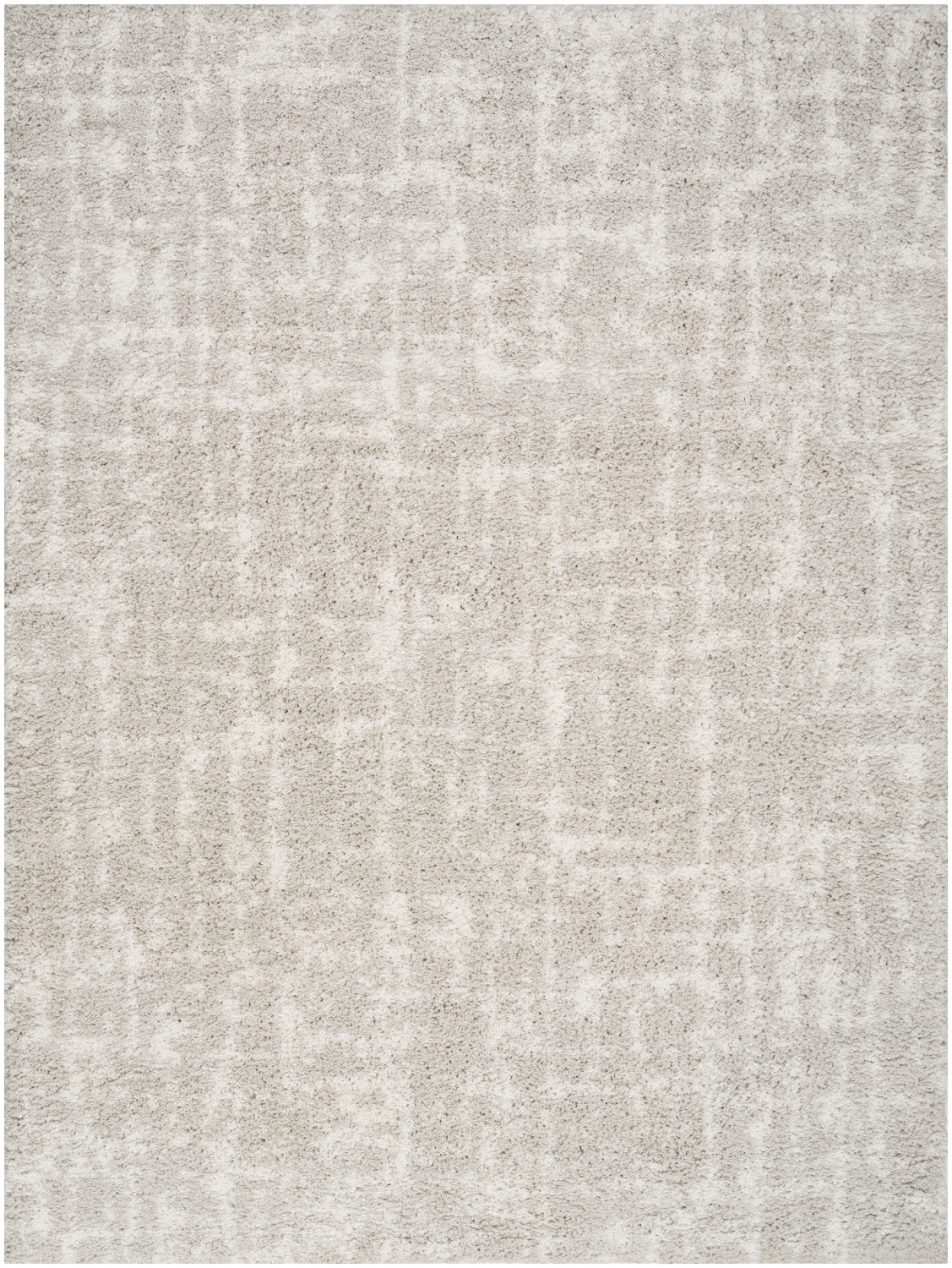 nourison modern shag mmd06 grey ivory rug