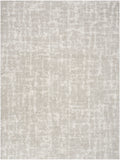 nourison modern shag mmd06 grey ivory rug