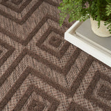 nourison versatile nrv01 brown rug