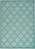 nourison easy care nes01 aqua teal rug