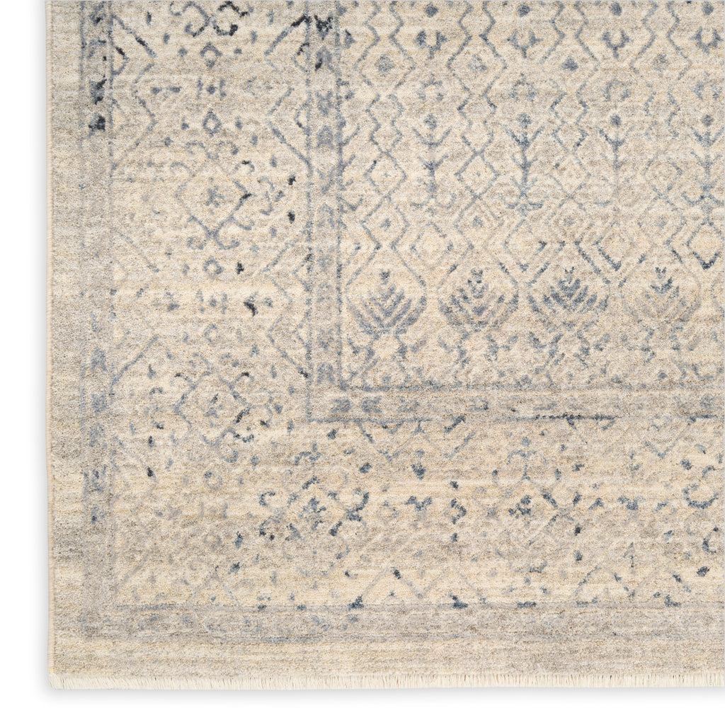 nourison sultana sll04 ivory blue rug