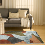 nourison nordic nrc18 blue multicolor rug