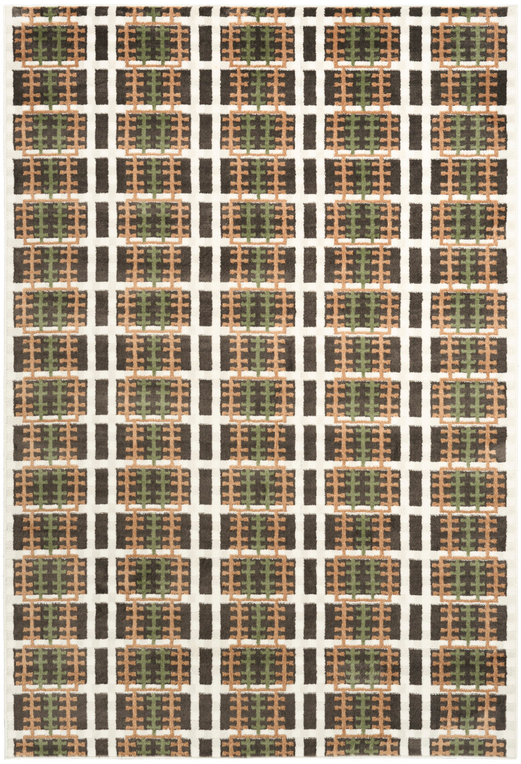 nourison nordic nrc08 charcoal multicolor rug