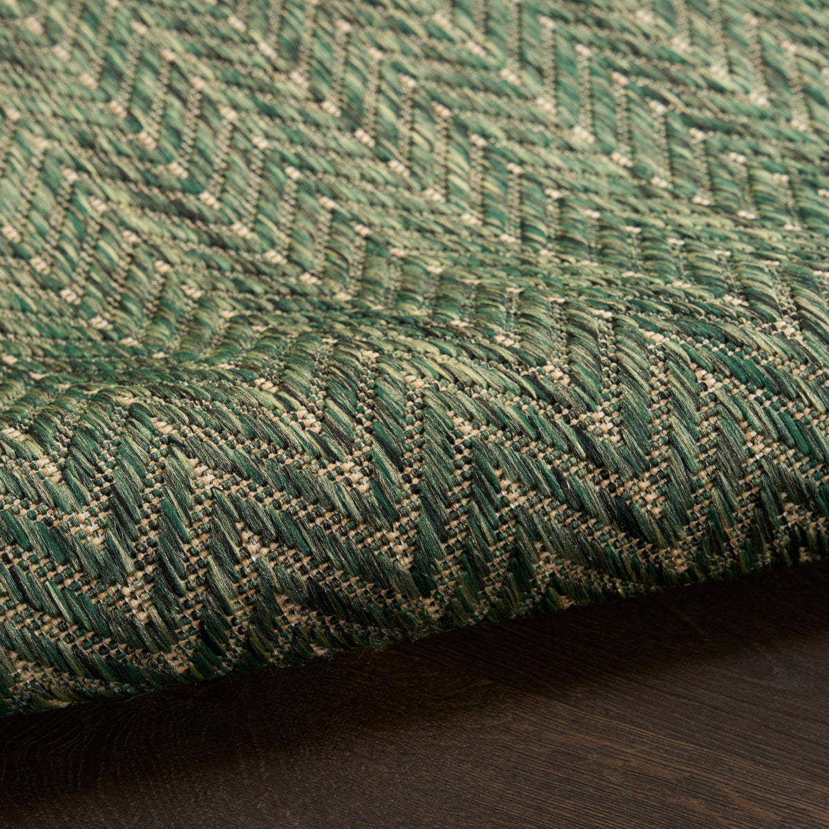 nourison horizon indoor outdoor hoz02 green rug