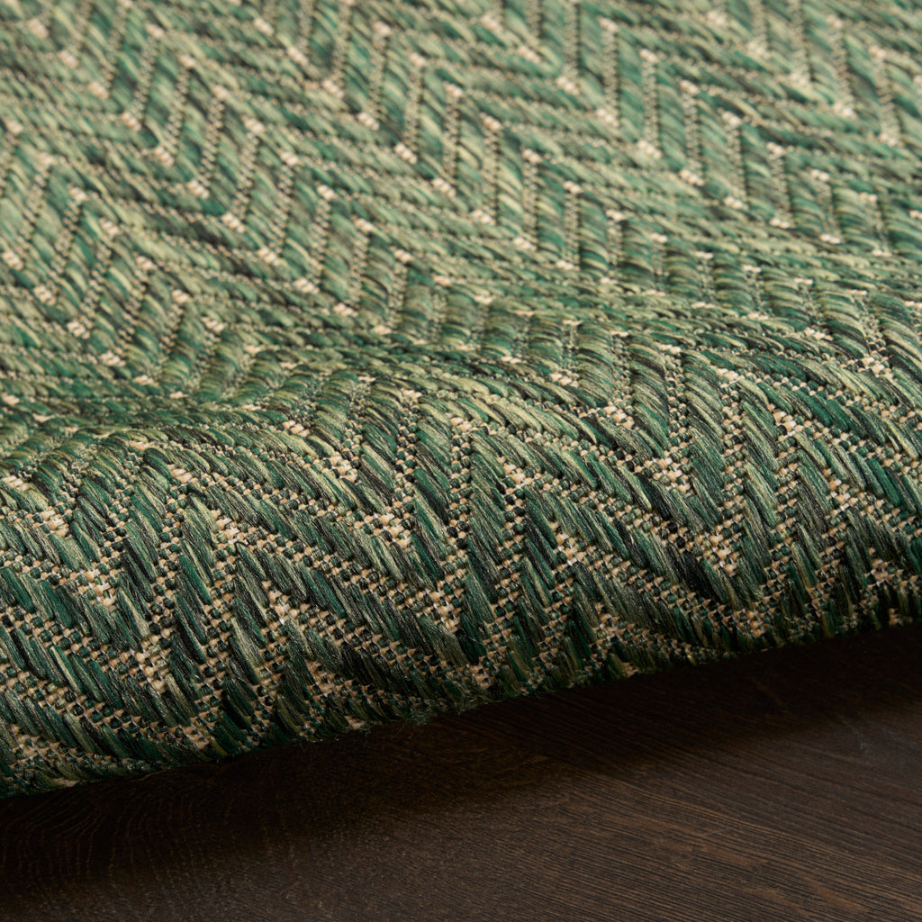 nourison horizon indoor outdoor hoz02 green rug