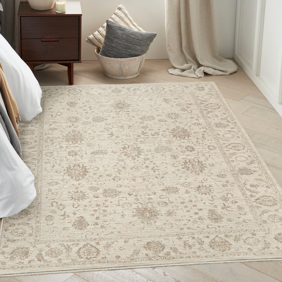 nourison shadows shw07 ivory rug