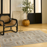 nourison nordic nrc11 grey multicolor rug