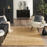 nourison plush cloud plc01 camel rug