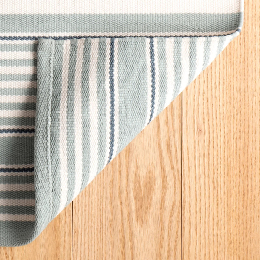 dash albert rugby stripe rdb177 light blue rug