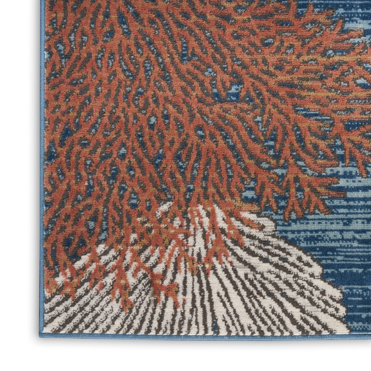 nourison seaside sds04 blue multicolor rug