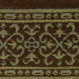 nourison chateau rm21 brownstone rug