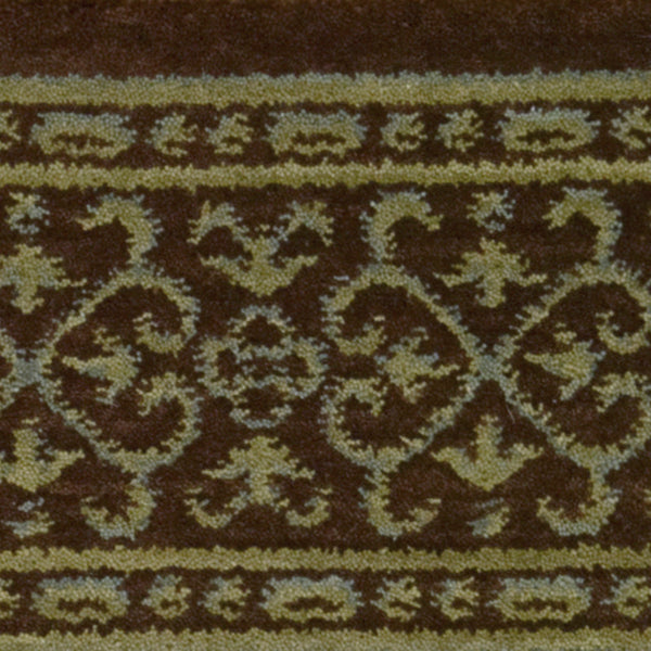 nourison chateau rm21 brownstone rug