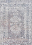 Hauteloom Eadestown EADE Charcoal Machine Made Chenille-Polyester Rug