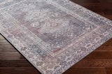 Hauteloom Eadestown EADE Charcoal Machine Made Chenille-Polyester Rug
