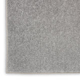 nourison nourison essentials nre01 silver grey rug
