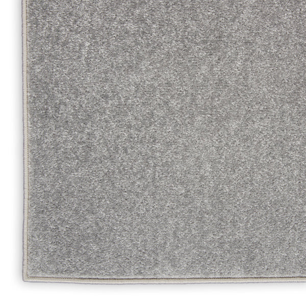 nourison nourison essentials nre01 silver grey rug