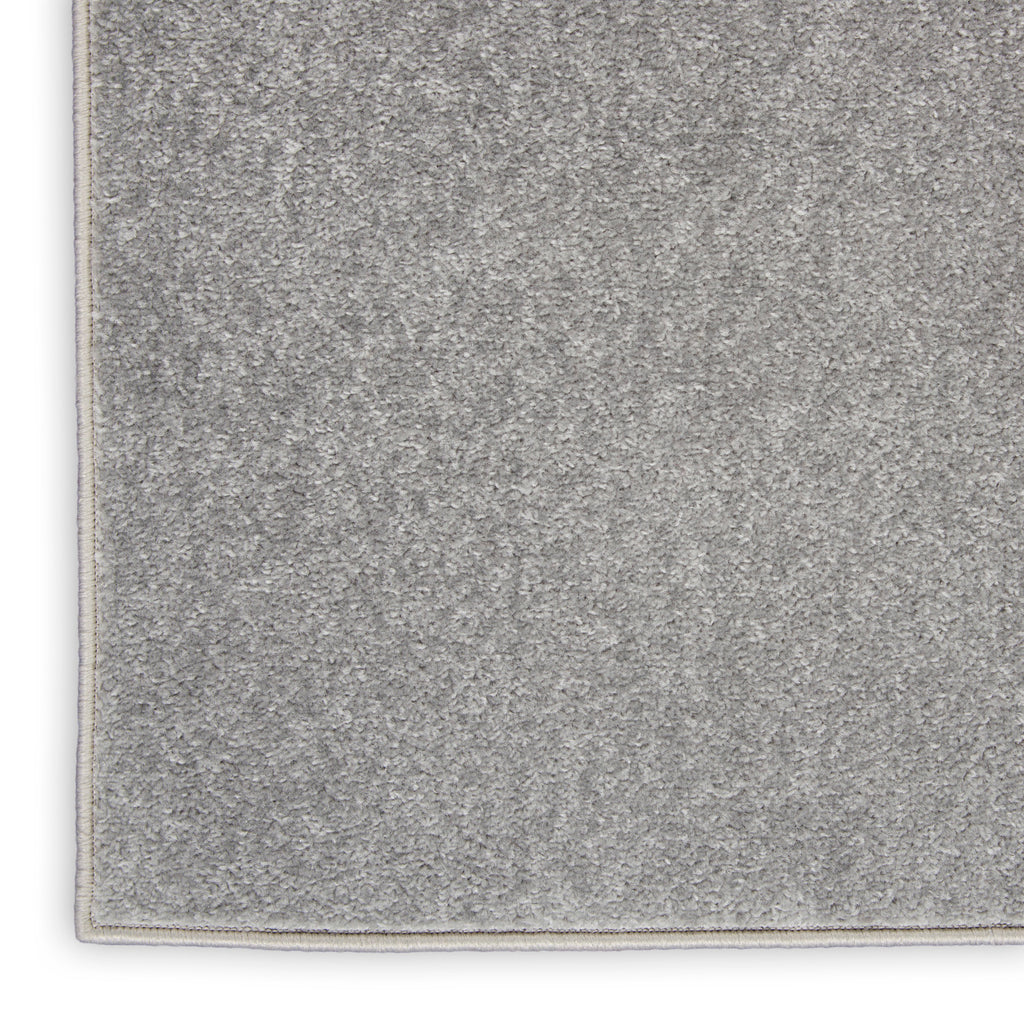 nourison nourison essentials nre01 silver grey rug