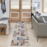nourison astra machine washable asw09 multicolor rug