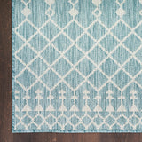 nourison positano pos02 aqua rug