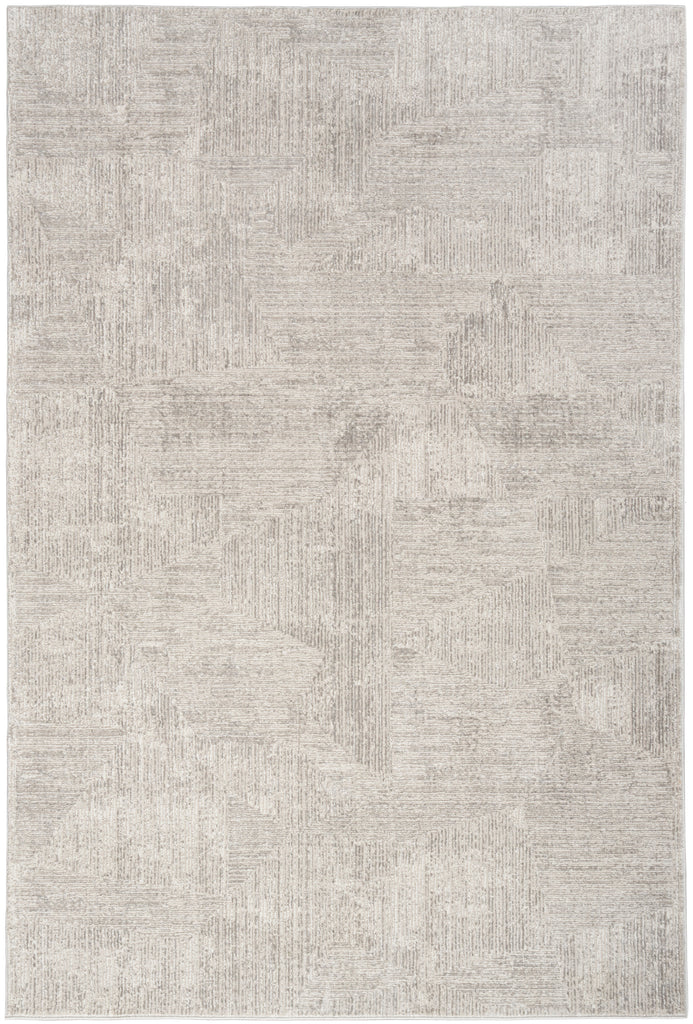 nourison ck024 irradiant irr01 silver rug