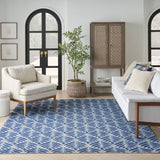 nourison aloha alh35 blue rug