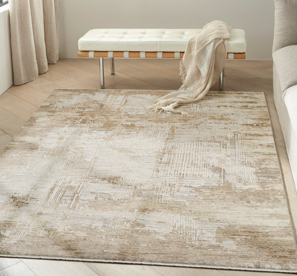 nourison ck078 summit sum02 mocha ivory rug
