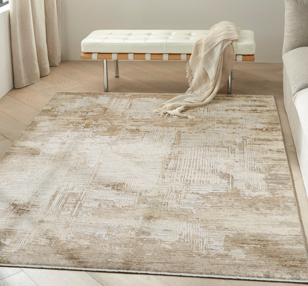 nourison ck078 summit sum02 mocha ivory rug