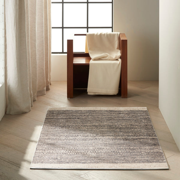 nourison etched ck72 ivory grey rug