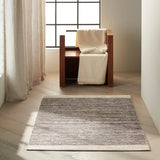 nourison etched ck72 ivory grey rug