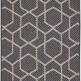nourison horizon indoor outdoor hoz01 charcoal rug