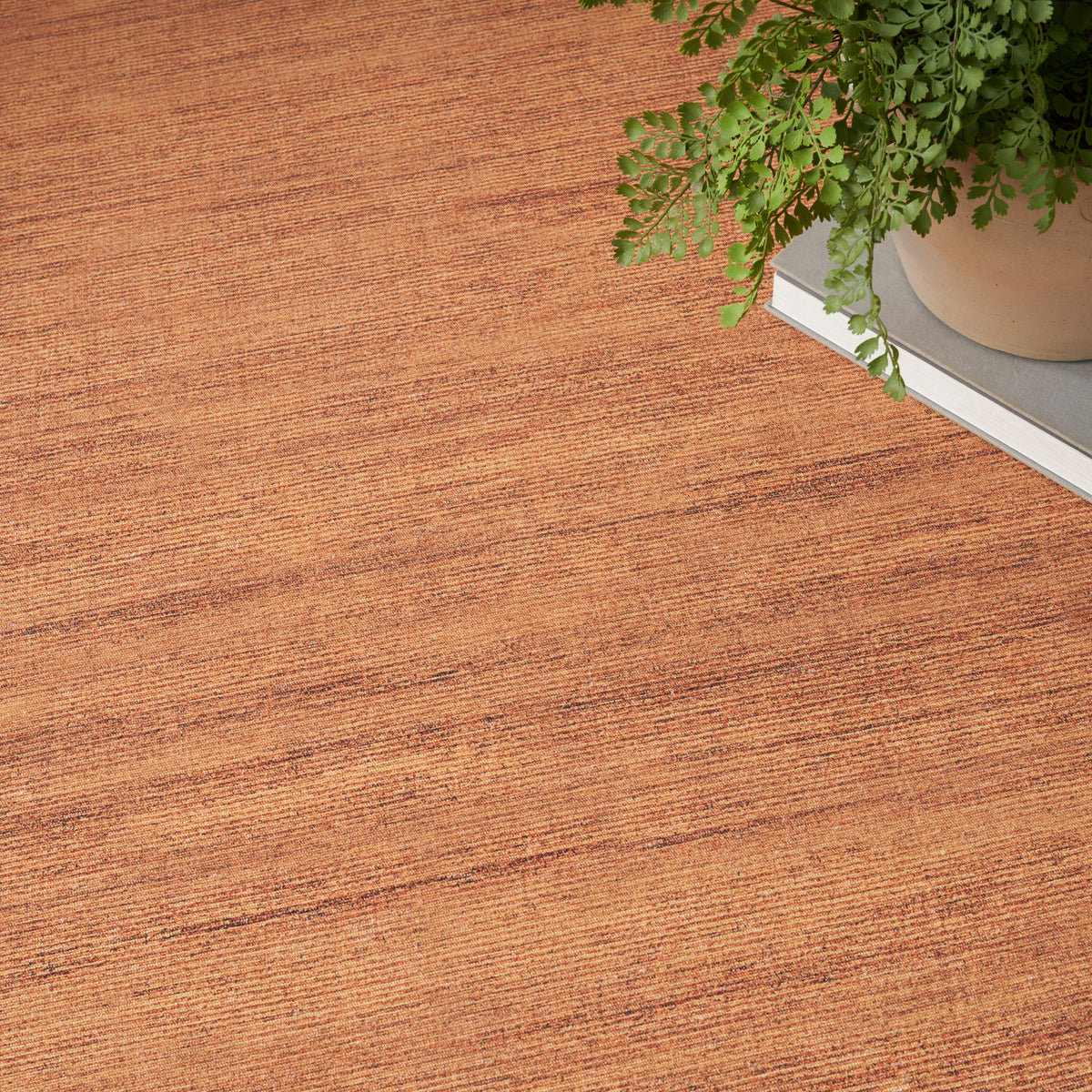 nourison washable essentials wae01 copper rug