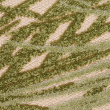 nourison aloha alh41 ivory green rug