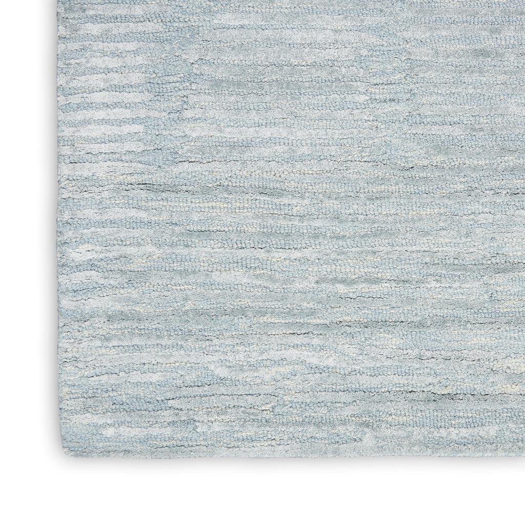 nourison ck010 linear lnr01 light blue rug