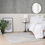 nourison central park west cep02 grey rug