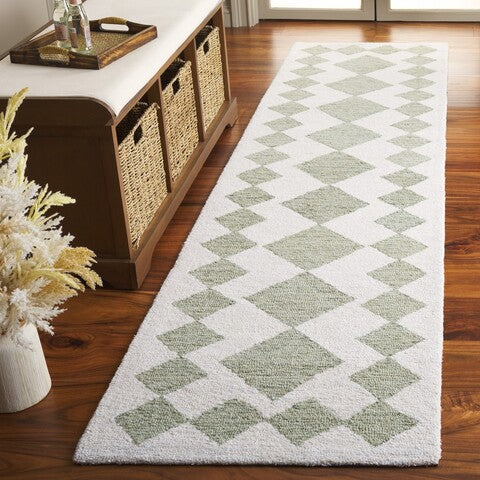 safavieh clearance ebony ebn137y green rug