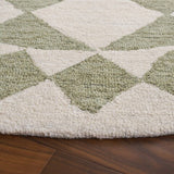safavieh clearance ebony ebn137y green rug
