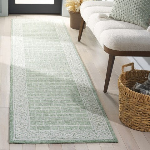 safavieh clearance ebony ebn278y green rug
